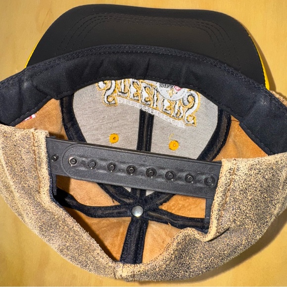 Vintage Drew Pearson Pittsburgh Steelers Snapback Leather Hats 90’s Lot Bundle - Picture 6 of 16